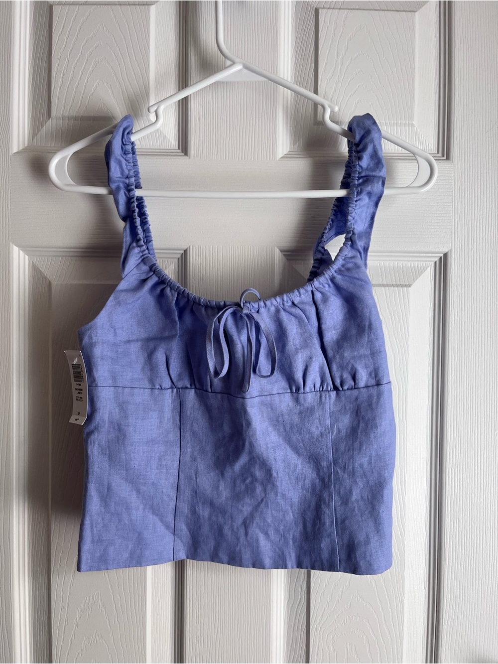 Wilfred Purple Linen Boheme Top